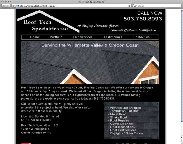 Roof Tech Specialties